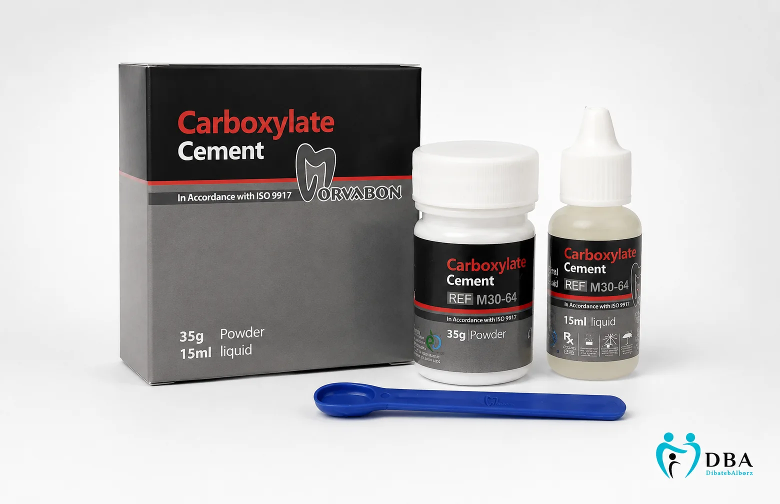 خرید سمان پلی کربوکسیلات دندانپزشکی مروابن سمان پلی کربوکسیلات مروابن Carboxylate Cement