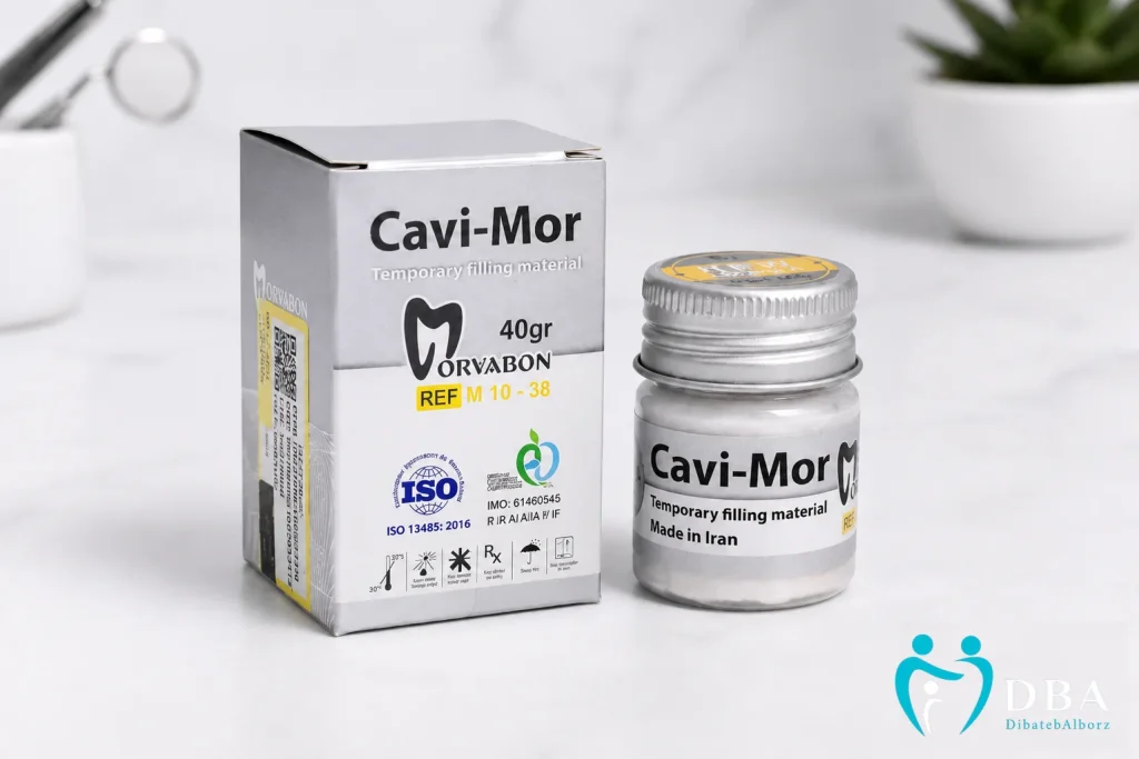 خمیر پانسمان موقت Cavi-Mor مروابن