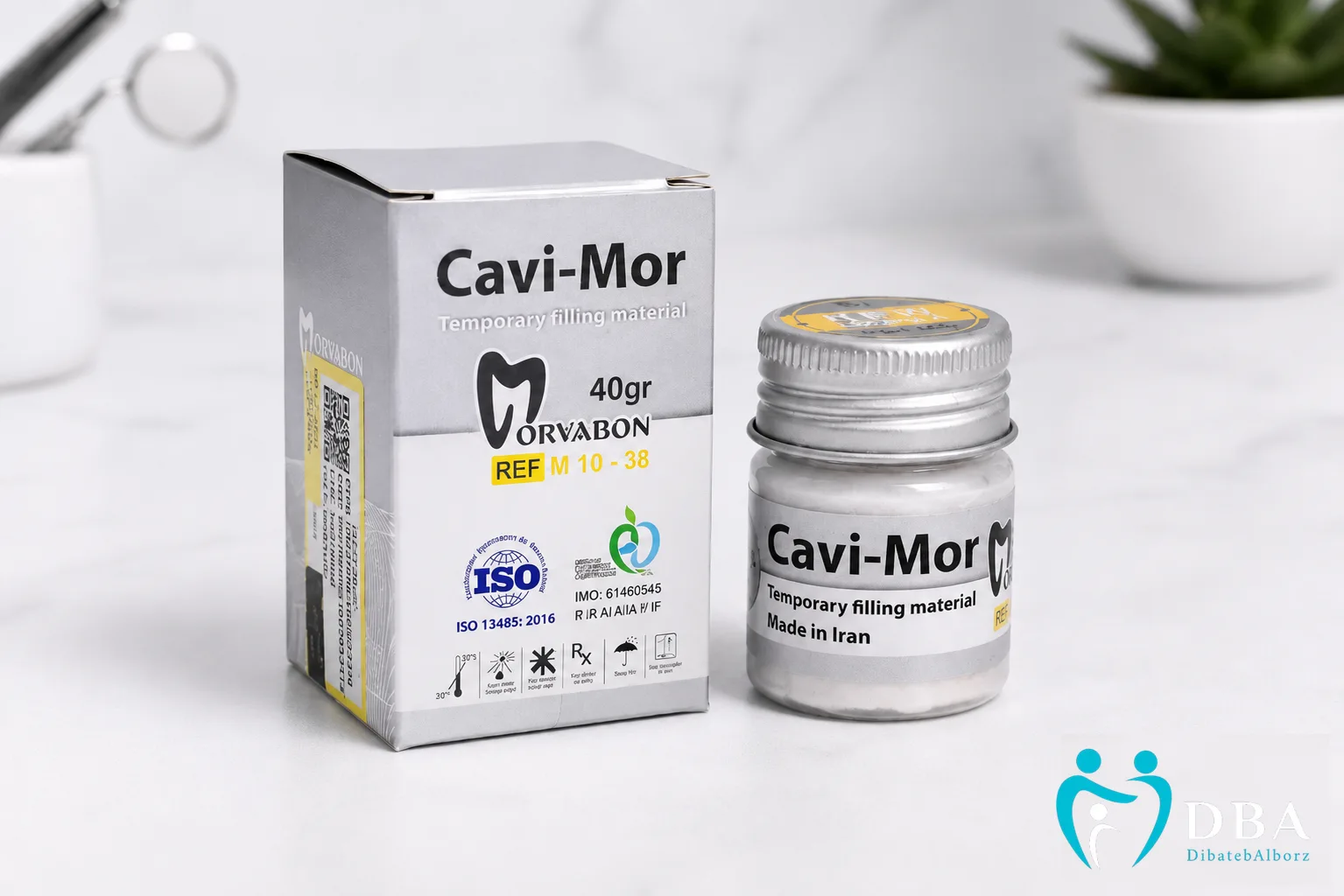 کوی مور خمیر پانسمان خمیر پانسمان موقت Cavi-Mor مروابن